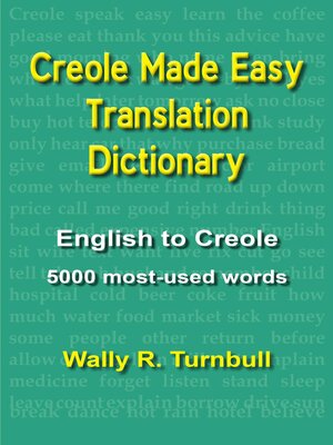 cover image of Creole Made Easy Translation Dictionary